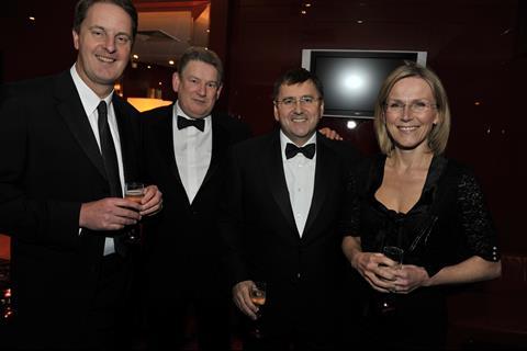 Philip Clarke and Alison Horner were joined by other guests